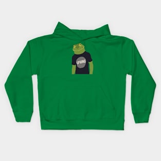 Frog Man Kids Hoodie